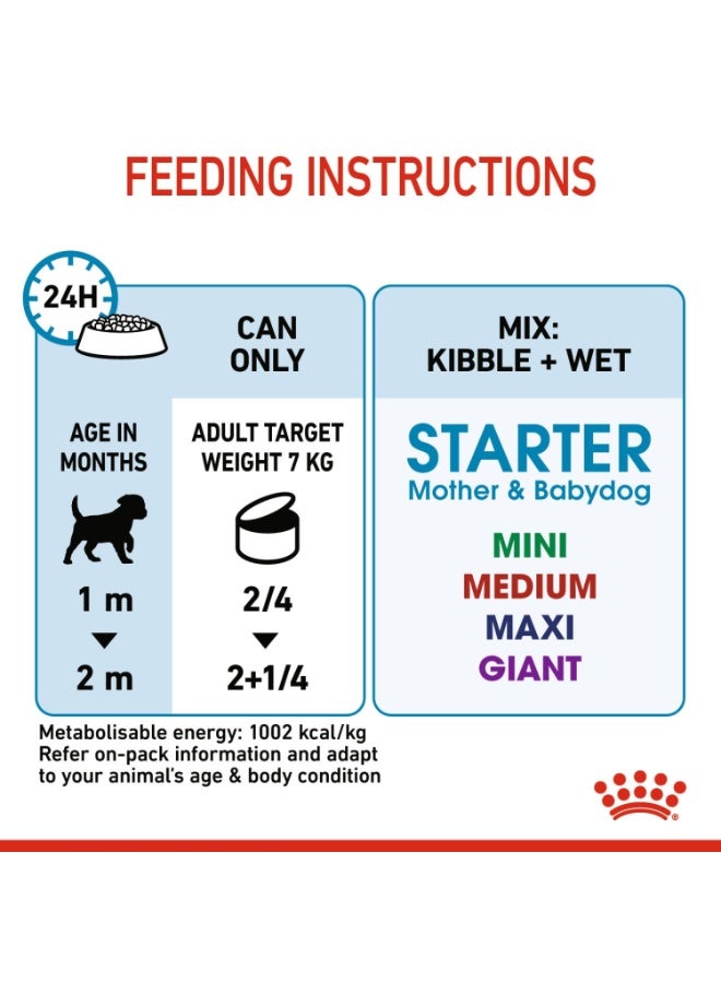 رويال كانين هيلث نيوتريشن ستارتر موس - للأمهات والكلاب الصغيرة (طعام رطب - علب) 195 غرام - Image 5